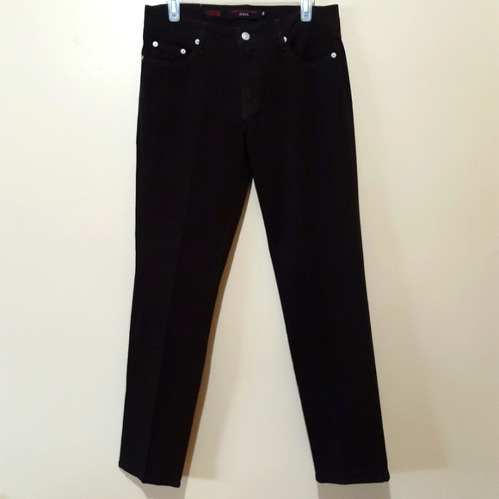 Fabrizio Gianni Brown Stretch Jeans